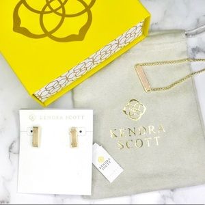 Kendra Scott 2 Piece Bundle! Gold and Pink!